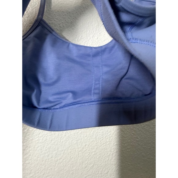 Lululemon Flow Y Bra Periwinkle Blue Racerback Sport Bra Mesh Back Light Support - Picture 5 of 7
